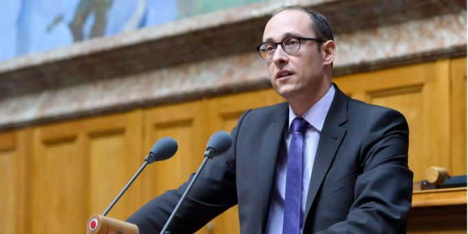 Martin Candinas, Nationalrat CVP, spricht an der Frühlingssession der Eidgenössischen Räte. fdp cvp bundesrat