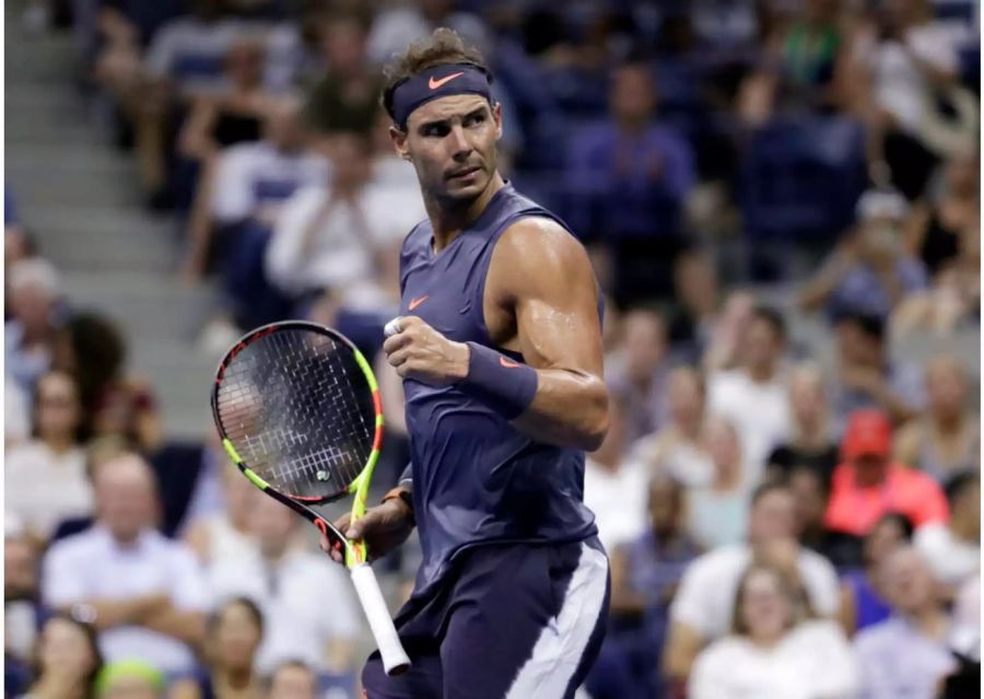 Rafael Nadal ist in New York eine Runde weiter.