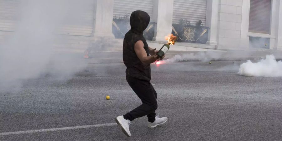 Demonstration in Griechenland