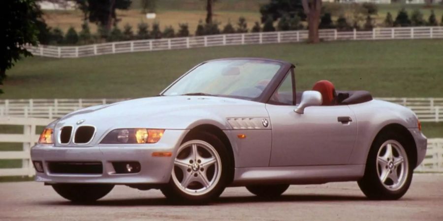 Der BMW Z3 von 1995, Bond-Fahrzeug in «Goldeneye».