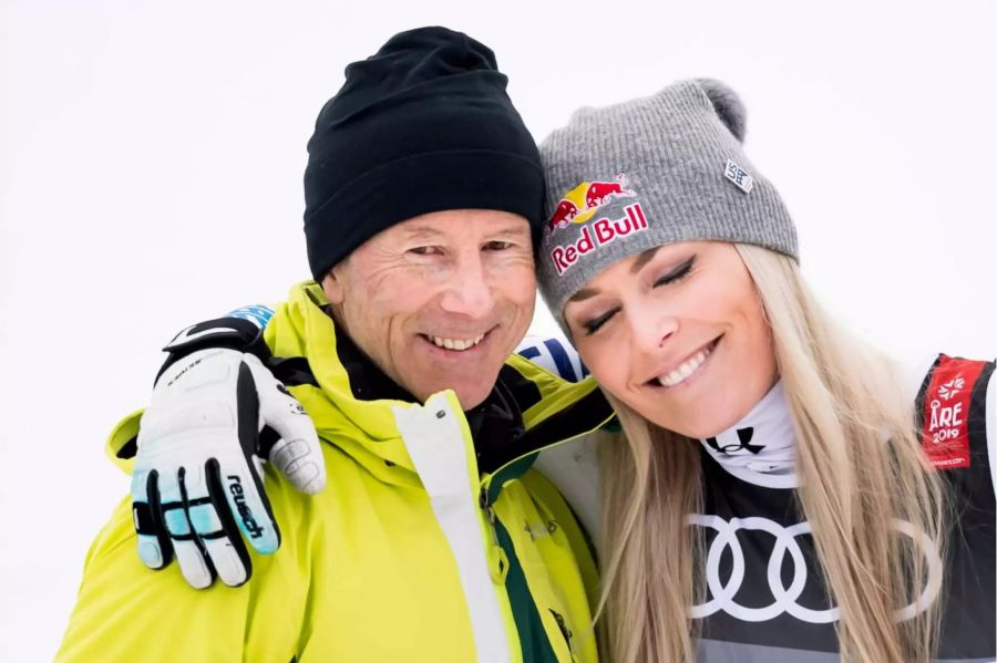 Lindsey Vonn und Ingemar Stenmark.