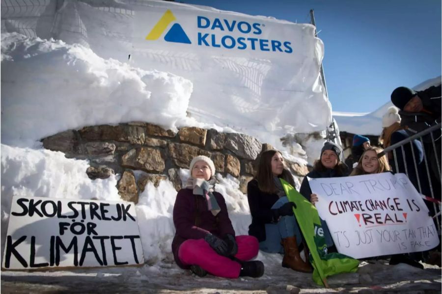 greta thunberg wef 2018