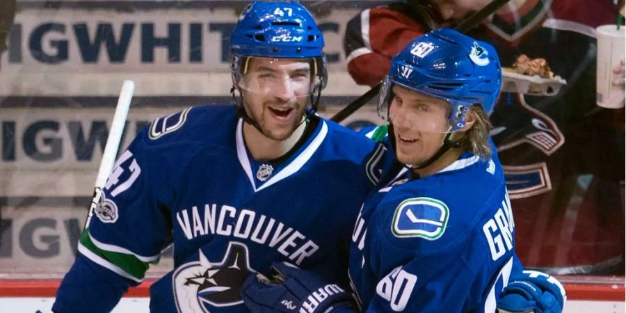 Sven Bärtschi von der Canucks