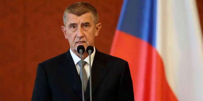 Der tschechische Ministerpräsident Andrej Babis. coronavirus