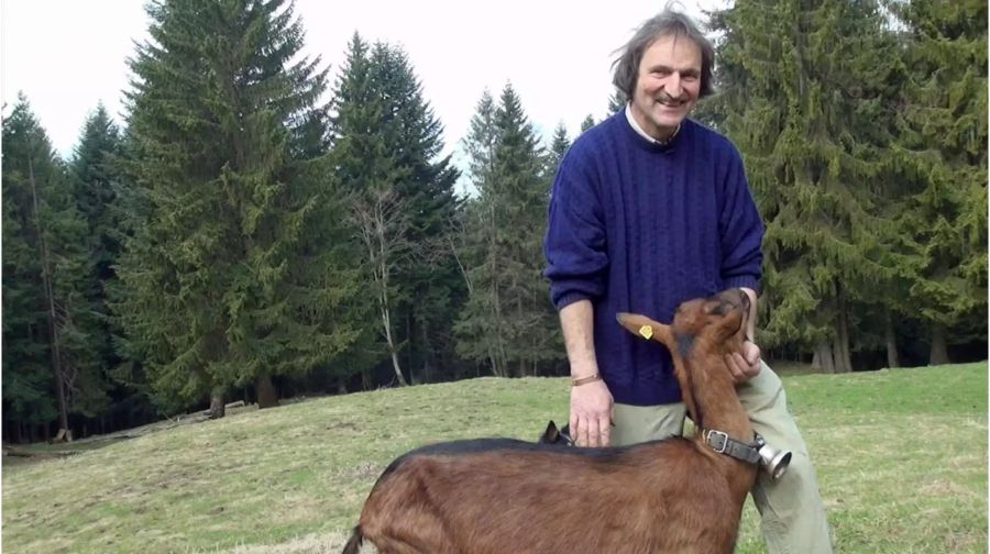 Hat keine Zeit fürs Scheunenfest: Bauer André aus Fribourg.