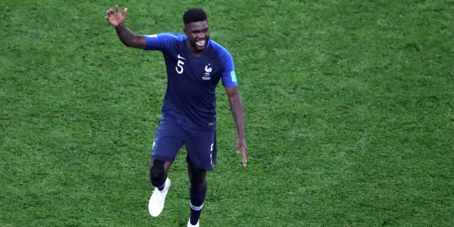 Frankreichs Türöffner im Halbfinal: Samuel Umtiti vom FC Barcelona.