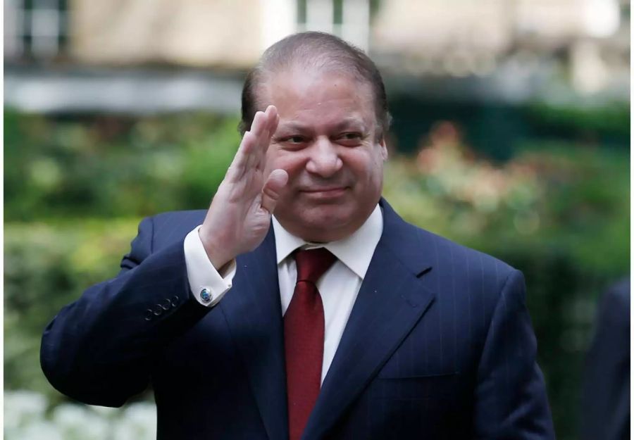 Ex-Premier Nawaz Sharif wurde ein Politikverbot auferlegt.