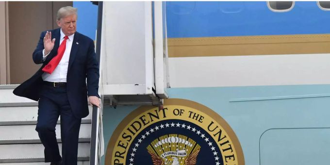 Trump kritisiert Deutschland. Trump kritisiert Deutschland.