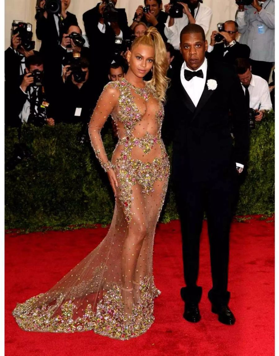 Jay Z und Beyoncé an der Met-Gala 2015.