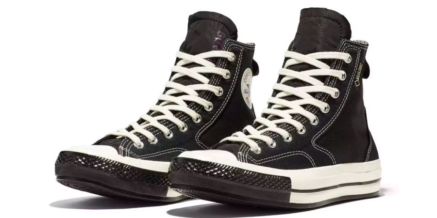 Ein etwas «tougherer» Look für die klassischen Converse.