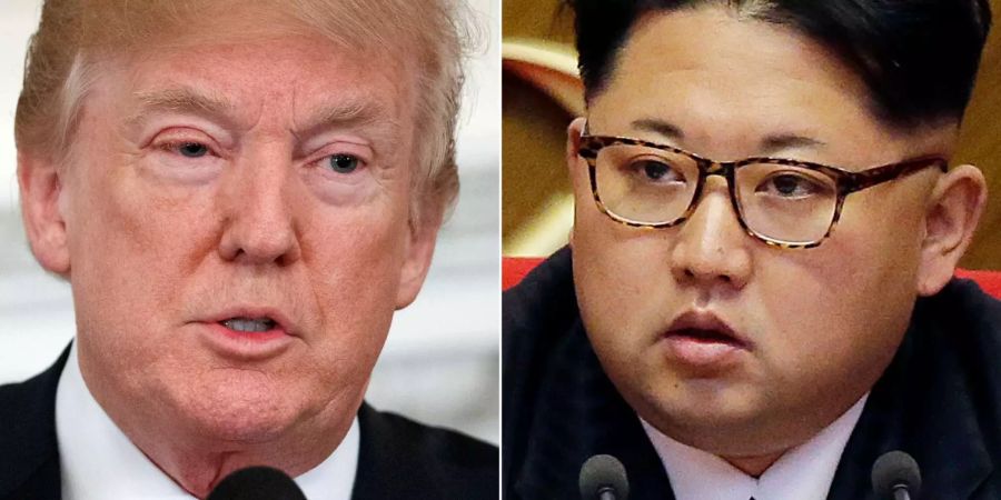 Trump und Kim wollen sich am 12. Juni im asiatischen Stadtstaat Singapur treffen.