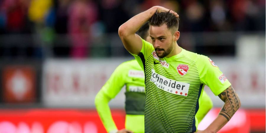 Der FC Thun setzte Nicola Sutter in dieser Saison vor allem in der Innenverteidigung ein.