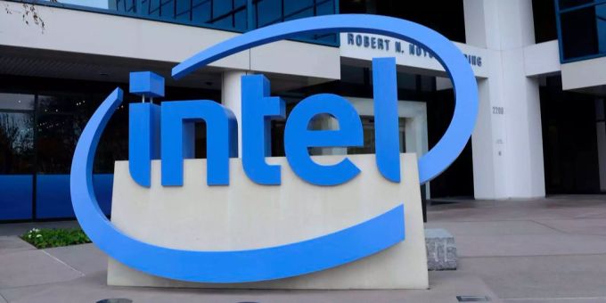 Das Logo des Halbleiterherstellers Intel. Leak Intel Alder Lake