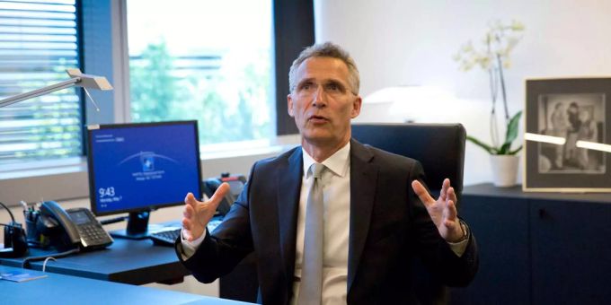 Nato-Generalsekretär Jens Stoltenberg. jens stoltenberg