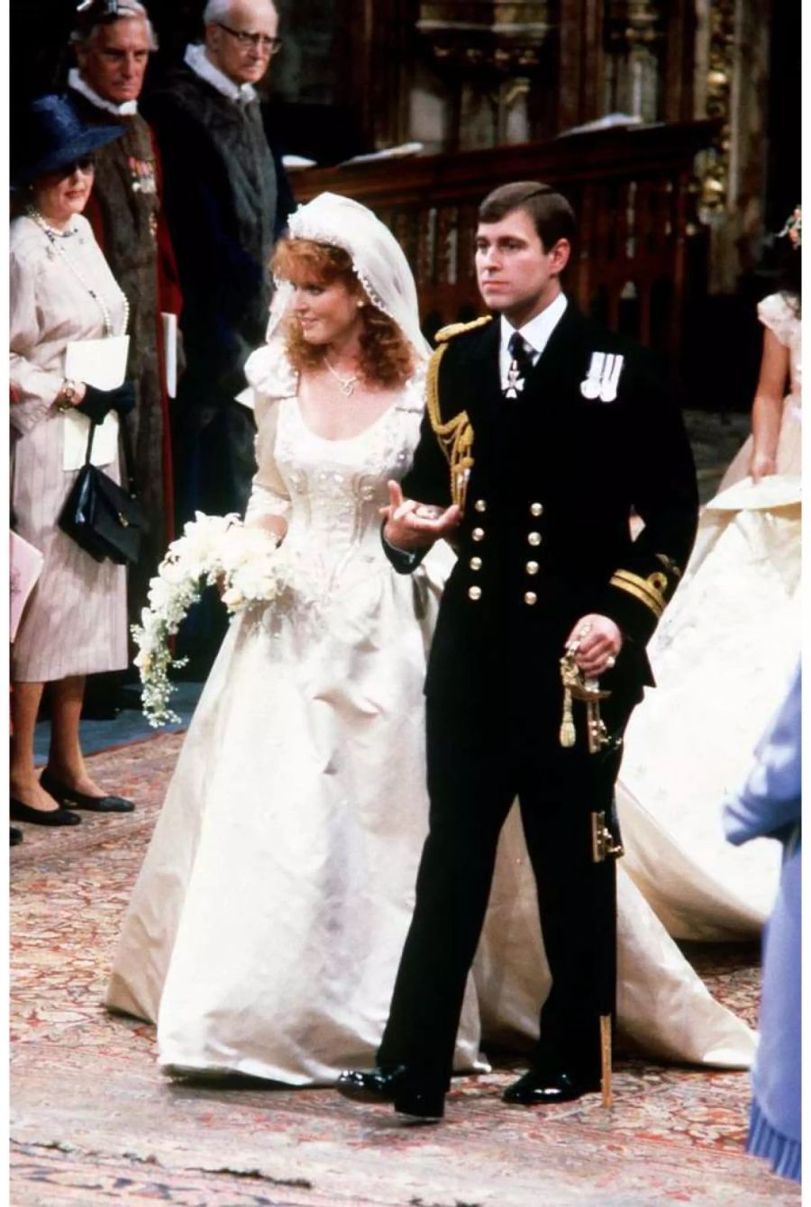 Am 7. Juli 1986 heirateten Prinz Andrew und Sarah Ferguson.