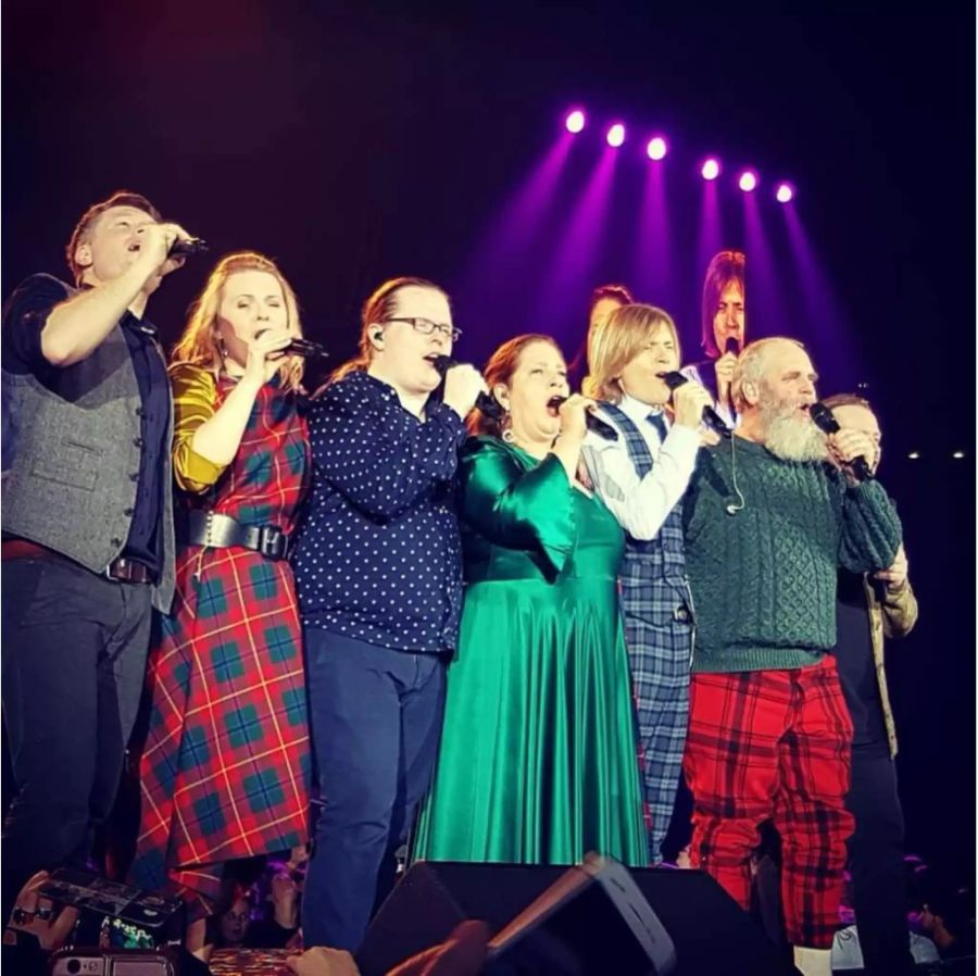 Comeback vor begeisterten Fan: Die Kelly Family (ohne Paddy und Maite) gestern in Zürich.