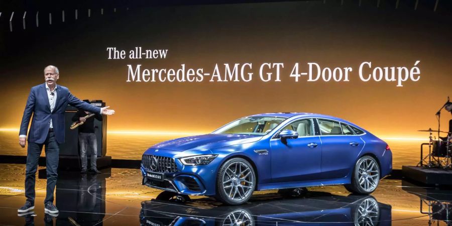 Der Mercedes-AMG GT 4-Türer Coupé ist nicht nur schnell, sondern auch praktisch.