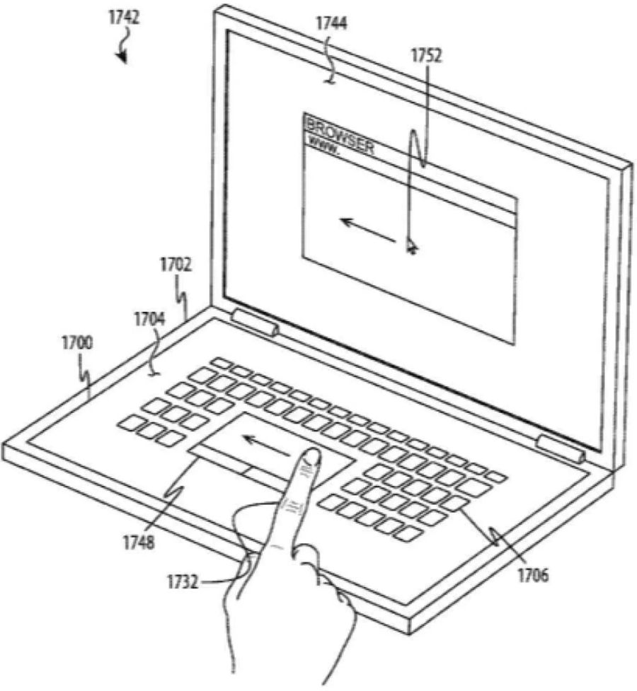 Das angemeldete Apple-Patent.