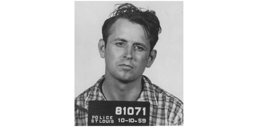 Ist er Kings Mörder? James Earl Ray auf einem Bild des St. Louis Police Departments, dass ihn 1959 wegen bewaffneten Raubüberfalls festgenommen hatte.