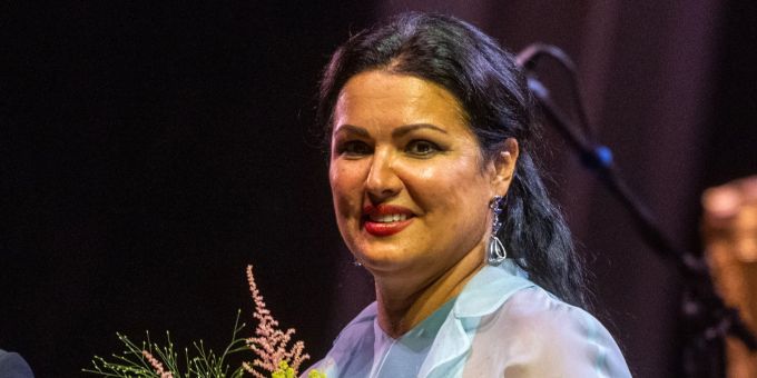 Der russische Opernstar Anna Netrebko. Sopranistin Anna Netrebko