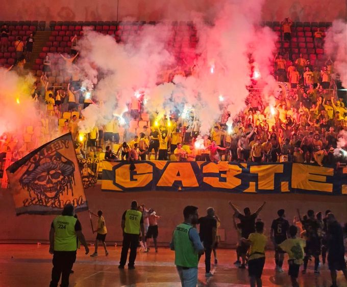 Die einheimischen Fans sorgten für eine grossartige Stimmung. minerva