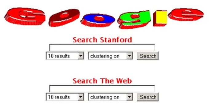 Zum 25. Geburtstag - So sah Google ganz am Anfang aus