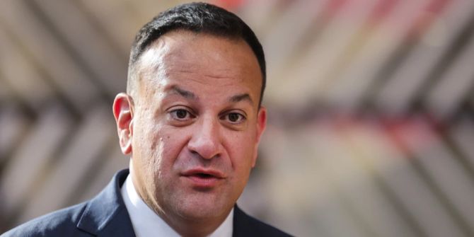 Irland Premierminister Leo Varadkar