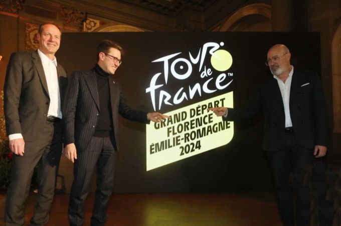 Florenz wird Startort der Tour de France 2024. Tour de France