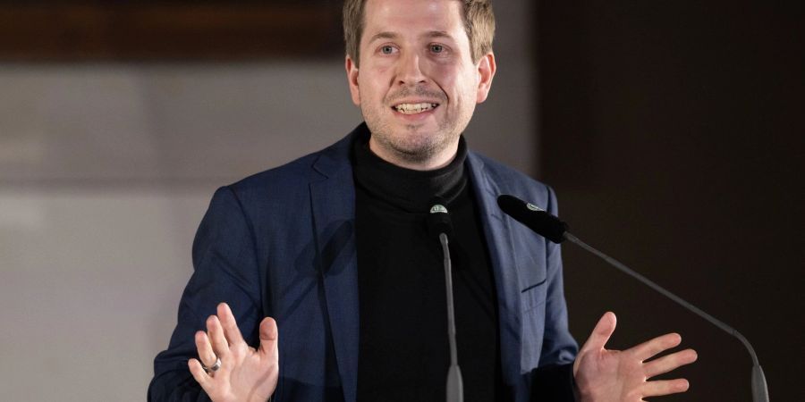 Kevin Kühnert prangert Bayerns Umgang mit der «Reichsbürger»-Szene an. (Archivbild)