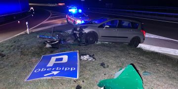 Oberbipp/Autobahn A1: Selbstunfall mit Auto
