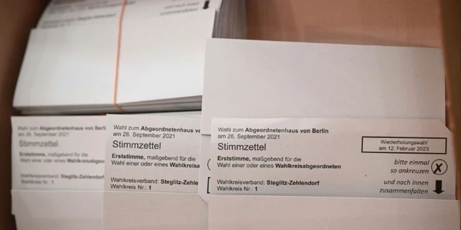Wahlunterlagen