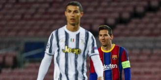 Als Saudi-Captain - Ronaldo trifft nochmal auf Rivale Lionel Messi Als Saudi-Captain - Ronaldo trifft nochmal auf Rivale Lionel Messi