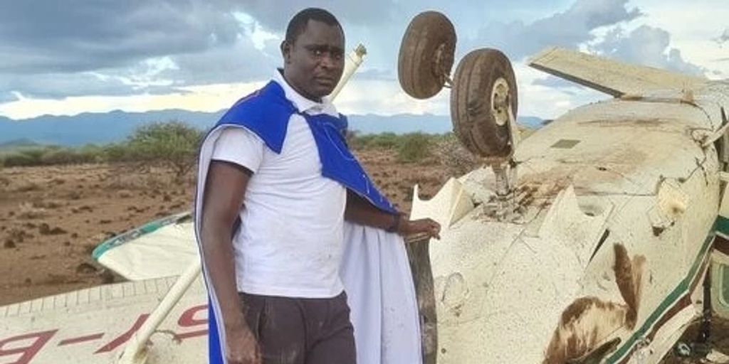 David Rudisha OlympiaSieger überlebt Flugzeugabsturz