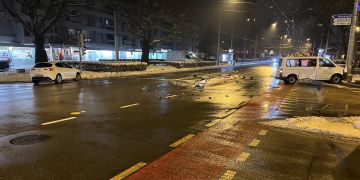 Unfallstelle Rorschacher Strasse