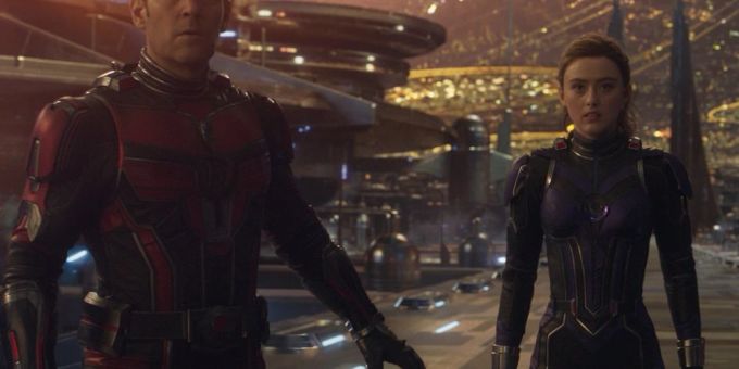 Paul Rudd und Kathryn Newton in «Ant-Man and the Wasp: Quantumania». Paul Rudd und Kathryn Newton in «Ant-Man and the Wasp: Quantumania».