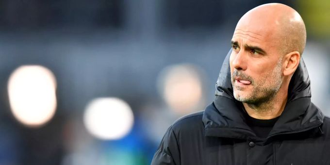 Erwartet gegen Paris Saint-Germain ein hartes Spiel: Pep Guardiola, Trainer von Manchester City. Pep Guardiola