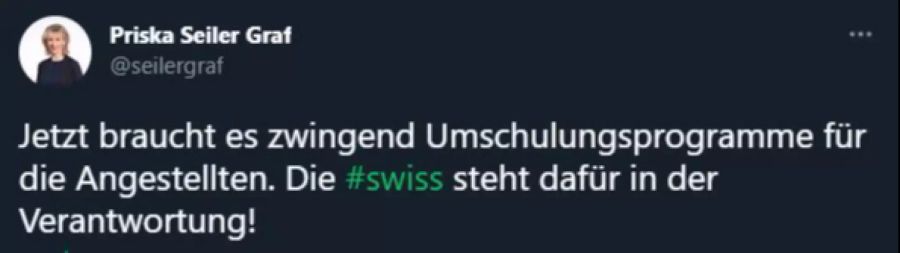 Priska Seiler Graf von der SP.
