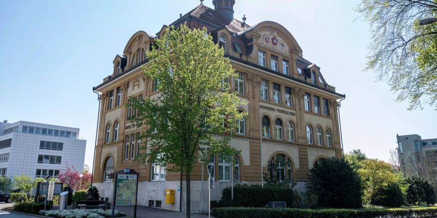 Gemeindeverwaltung, Hotel de Ville in Grenchen.