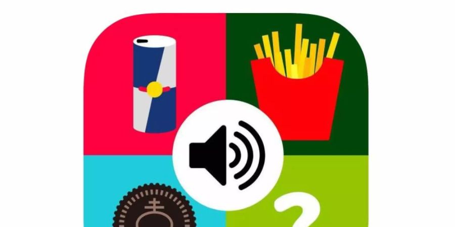 In «Jingle Quiz!» müssen Markennamen erraten werden. Foto: App Store von Apple/-/dpa-tmn