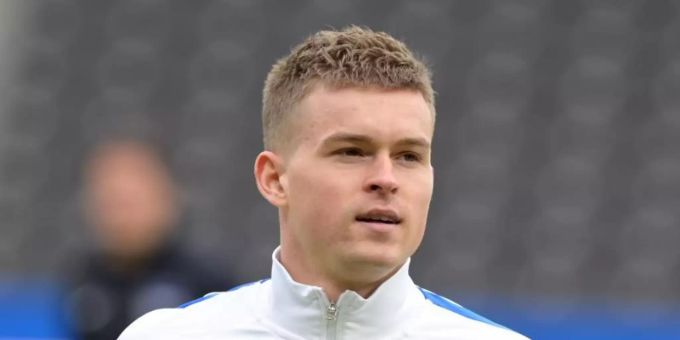 Will mit Hertha das Derby gegen Union Berlin gewinnen: Maximilian Mittelstädt. Foto: Soeren Stache/dpa-Zentralbild/dpa Will mit Hertha das Derby gegen Union Berlin gewinnen: Maximilian Mittelstädt. Foto: Soeren Stache/dpa-Zentralbild/dpa