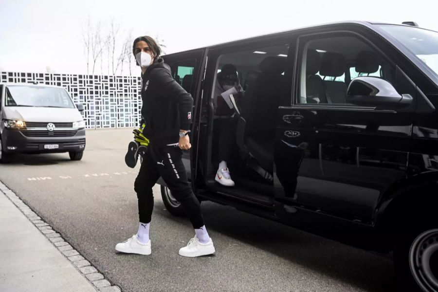 Yann Sommer beim Nati-Zusammenzug am Montag.