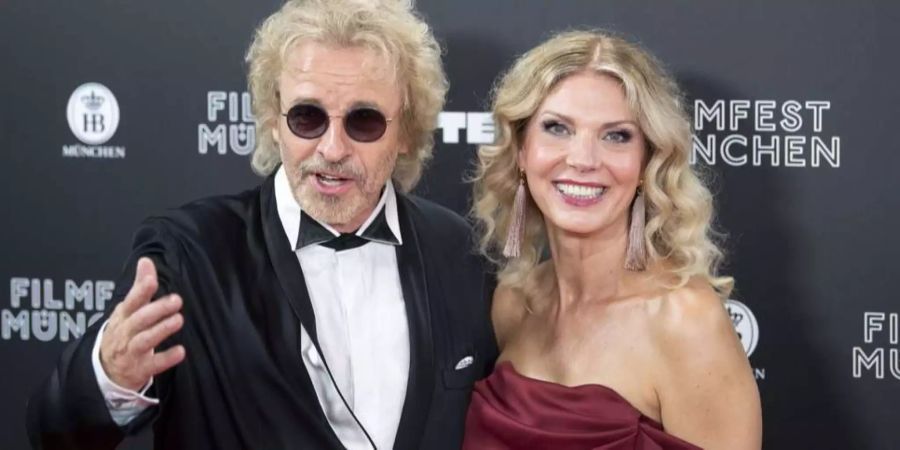 Thomas Gottschalk und seine Karina.