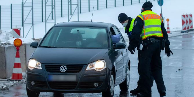 Coronavirus - Verkehrslage an deutsch-tschechischer Grenze