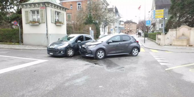 Unfall auf Kreuzung in Rorschach.