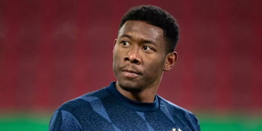 Soll ein konkretes Angebot von Paris Saint-Germain haben: David Alaba. Foto: Sven Hoppe/dpa