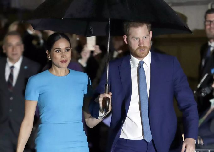 Harry und Meghan bei einem ihrer letzten Auftritte als Royals. Britain Royals