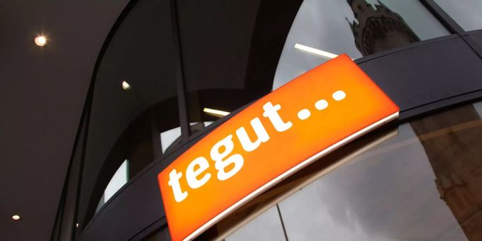 Logo des deutschen Händlers. migros zürich
