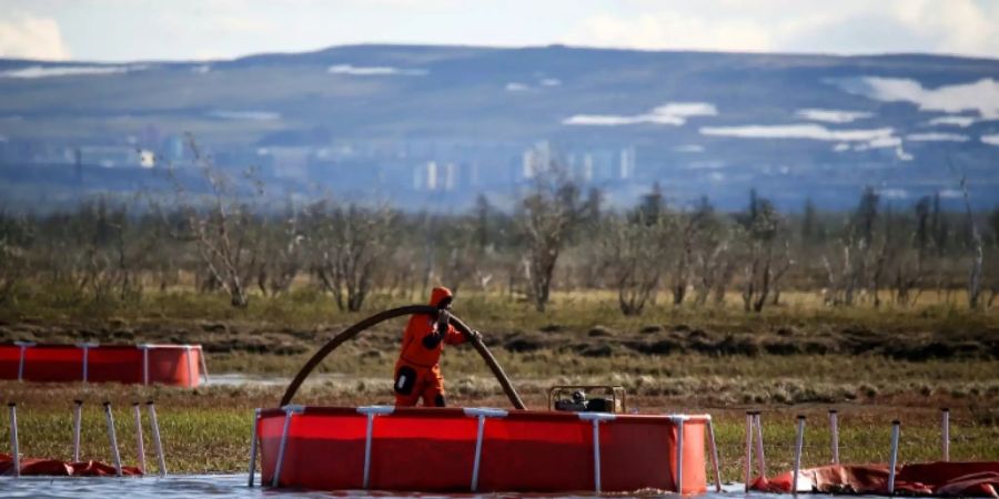 Öl-Unglück in der russischen Arktis