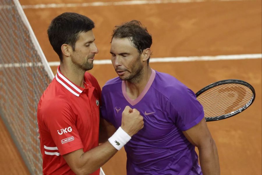 Die beiden Tennis-Stars lieferten sich ein spannendes Final.