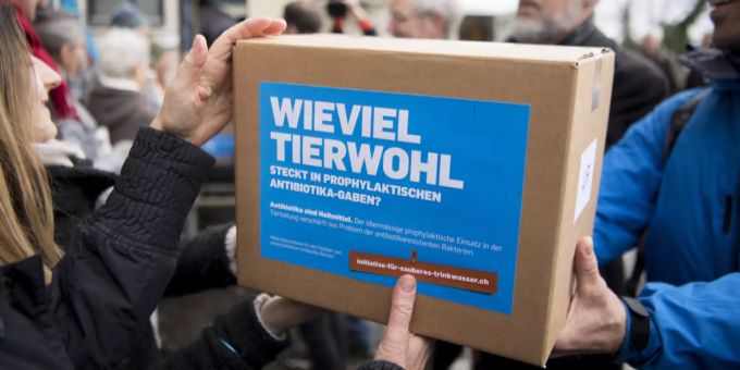 Die Trinkwasser-Initiative setzt sich auch für das Tierwohl ein. Trinkwasser-Initiative